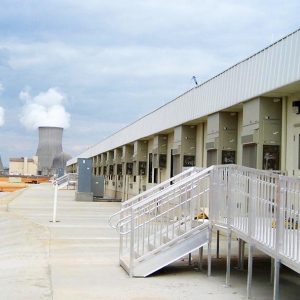 Nuclear Plant Exterior Entrance
